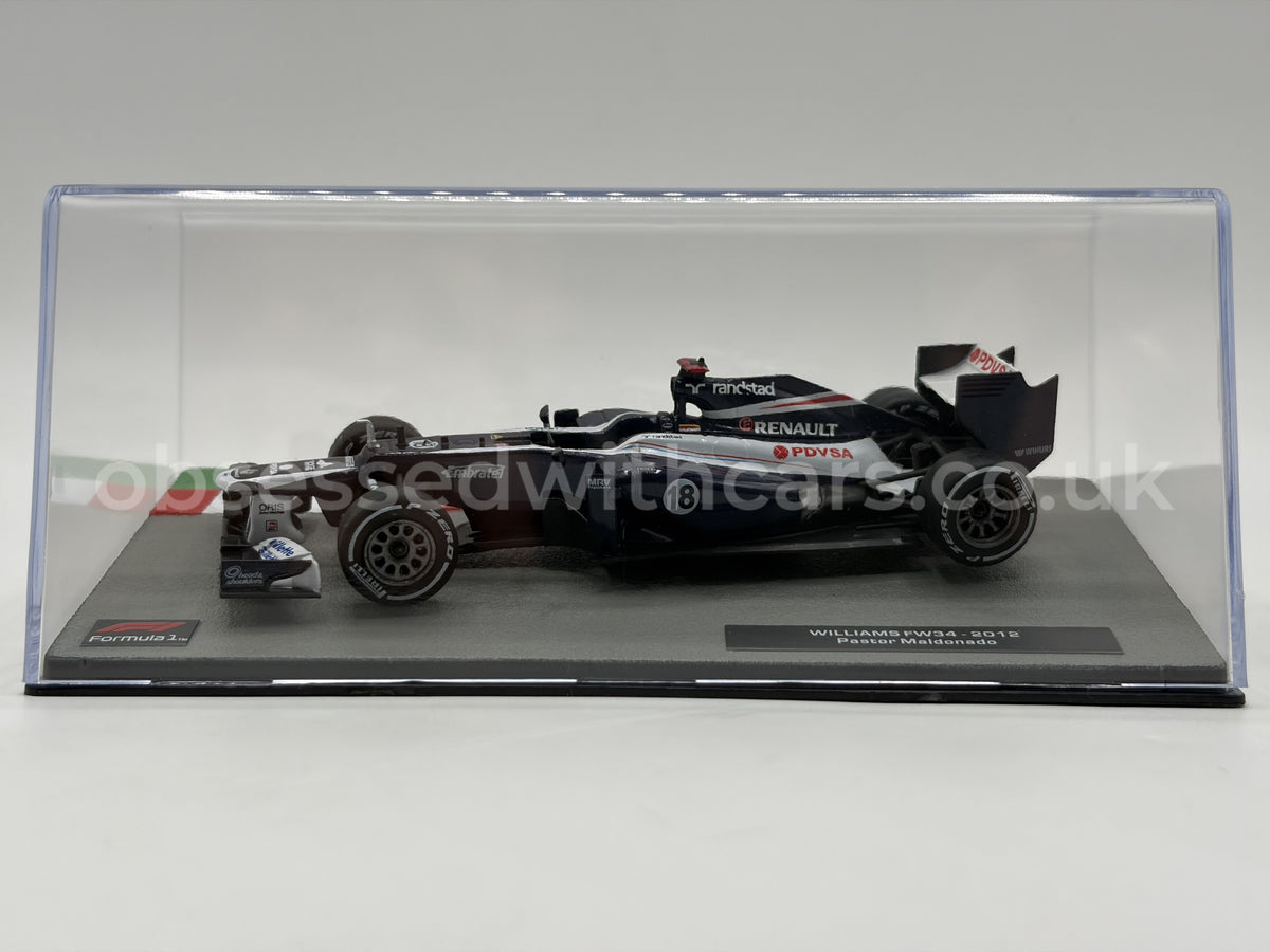 1/43 2012 Williams FW34 - Pastor Maldonado | Model F1 Car