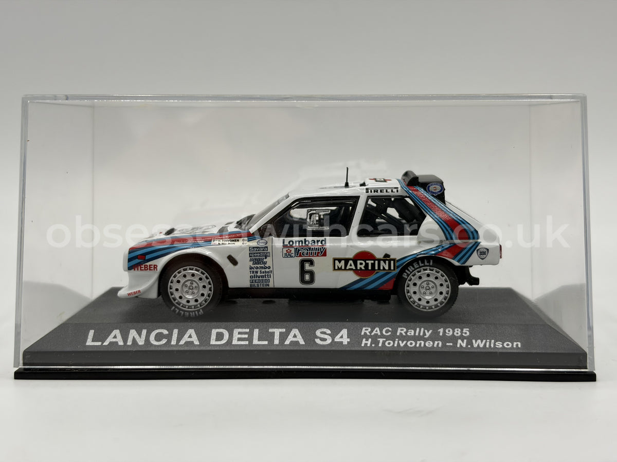 1/43 1985 Lancia Delta S4 - RAC Rally - Toivonen / Wilson | Model Rally Car