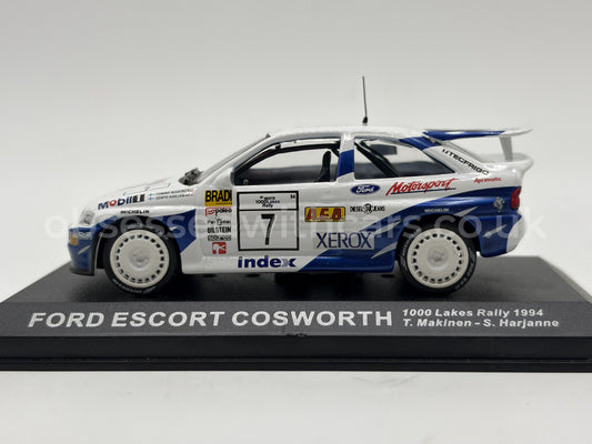 1/43 1994 Ford Escort Cosworth - 1000 Lakes Rally - Makinen / Harjanne | Model Rally Car