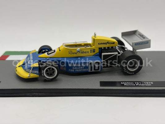 1/43 1976 March 761 - Ronnie Peterson | Model F1 Car
