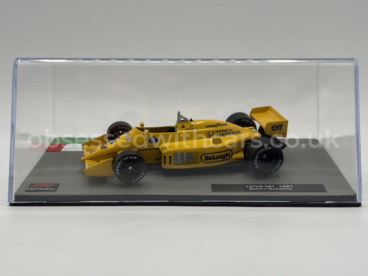 1/43 1987 Lotus 99T - Satoru Nakajima | Model F1 Car