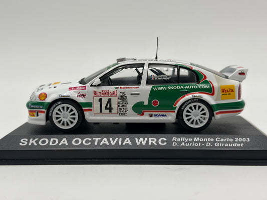 1/43 2003 Skoda Octavia WRC - Monte Carlo Rally - Auriol / Giraudet | Model Rally Car
