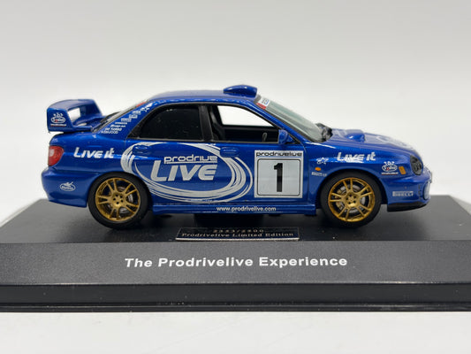 1/43 2002 Subaru Impreza - The Prodrive Live Experience - IXO | Model Rally Car