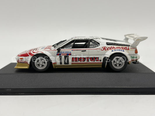 1/43 1982 BMW M1 - Tour de Corse - Darniche / Mahe - Quartzo | Model Rally Car