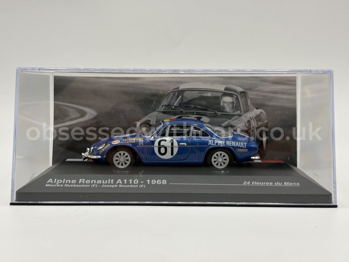 1/43 1968 Alpine Renault A110 - Nusbaumer / Bourdon | Model Le Mans Car