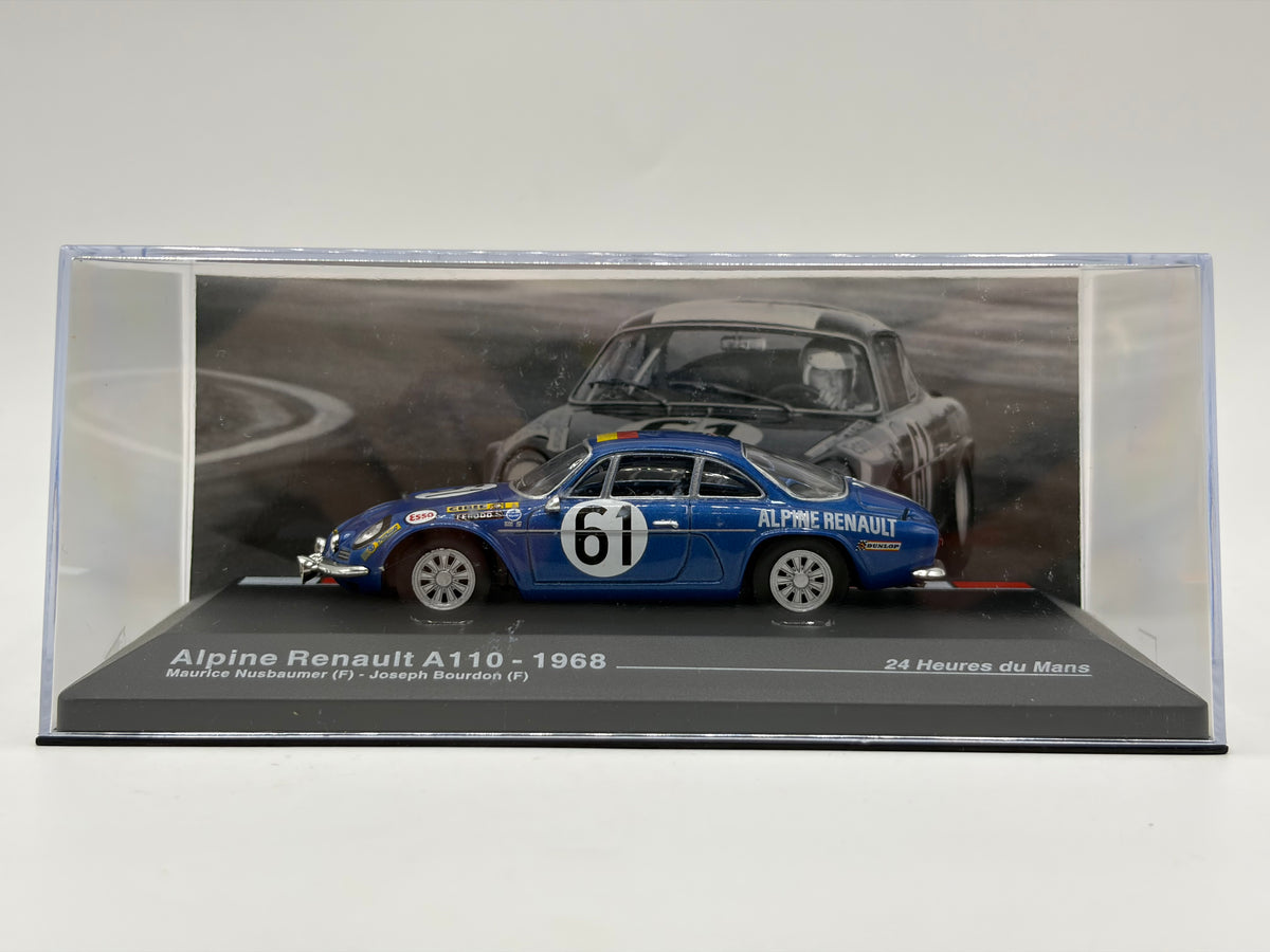 1/43 1968 Alpine Renault A110 - Nusbaumer / Bourdon | Model Le Mans Car