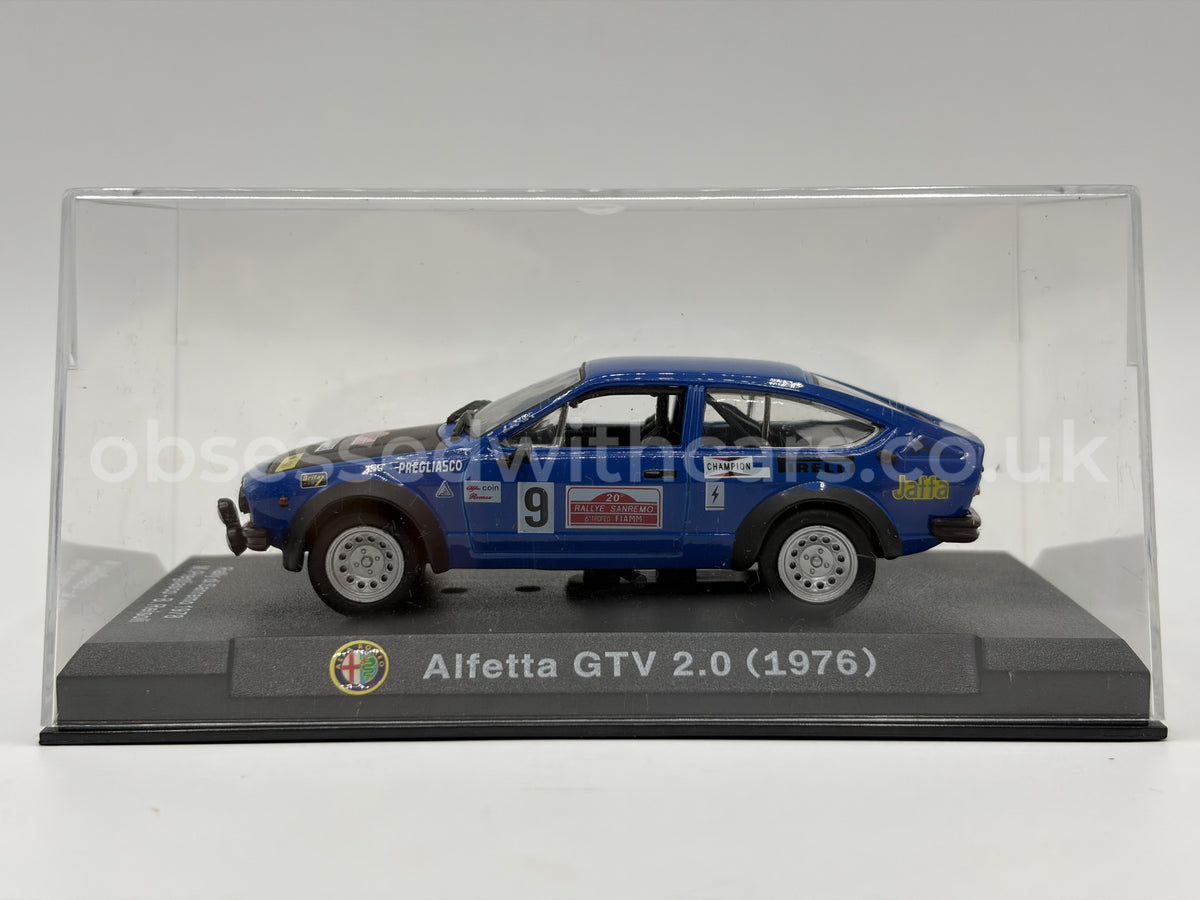 1/43 1976 Alfa Romeo Alfetta GTV 2.0 - Rallye Sanremo - Pregliasco / Reisoli | Model Rally Car