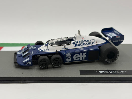 1/43 1977 Tyrrell P34B - Ronnie Peterson | Model F1 Car