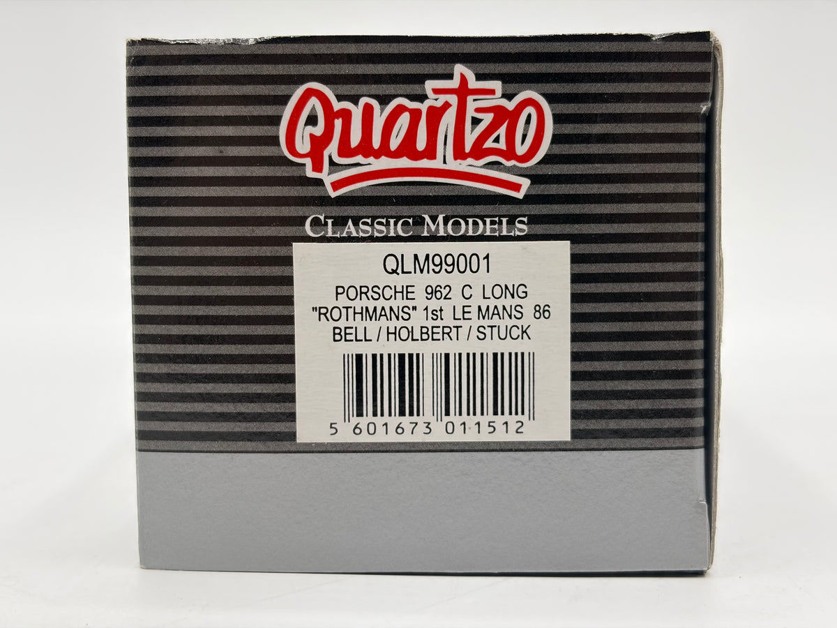 1/43 1986 Porsche 962 C Long Tail "Rothmans" - Bell / Holbert / Stuck - Quartzo | Model Le Mans Car