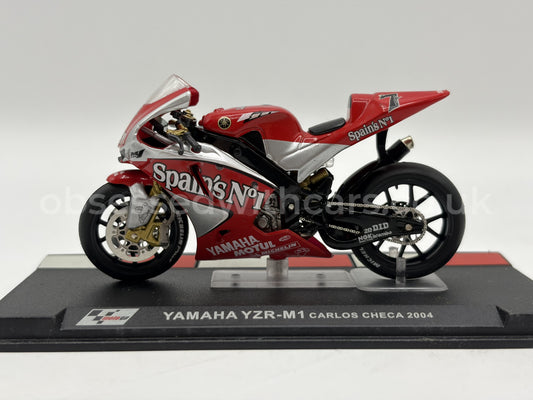 1/24 2004 Yamaha YZR-M1 - Carlos Checa | Racing Bike Model