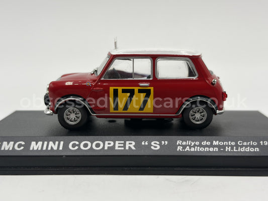 1/43 1967 BMC Mini Cooper S - Monte Carlo Rally - Aaltonen / Liddon | Model Rally Car
