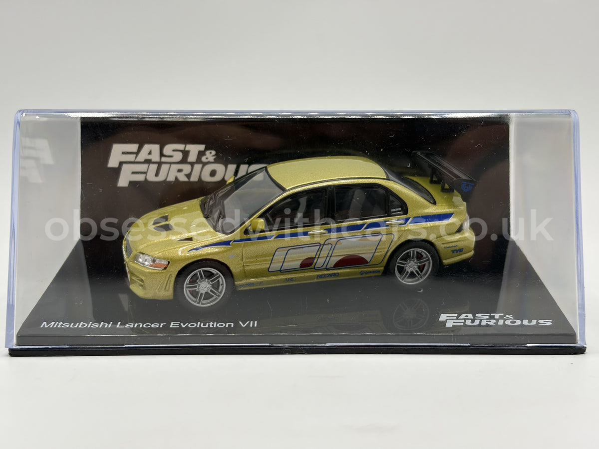 1/43 2001 Mitsubishi Lancer Evolution VII - Fast & Furious | Model Car