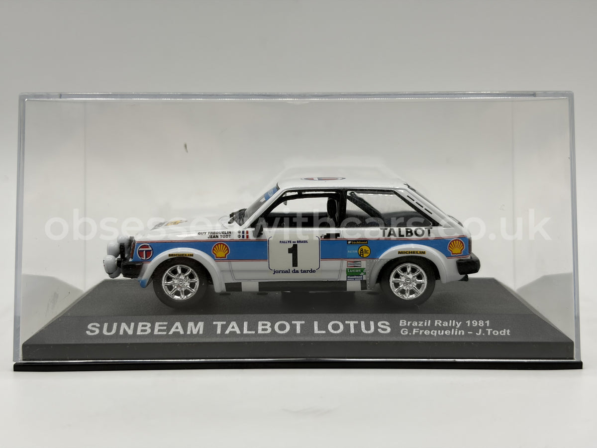 1/43 1981 Sunbeam Talbot - Rally of Brazil - Frequelin / Todt | Model Rally Car