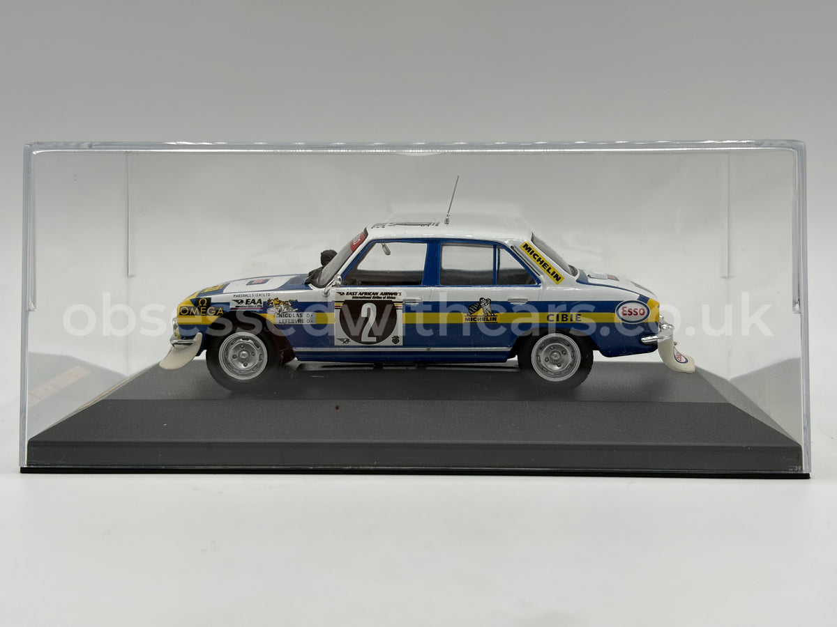 1/43 1976 Peugeot 504 - Safari Rally - Nicolas / Lefebvre | Model Rally Car