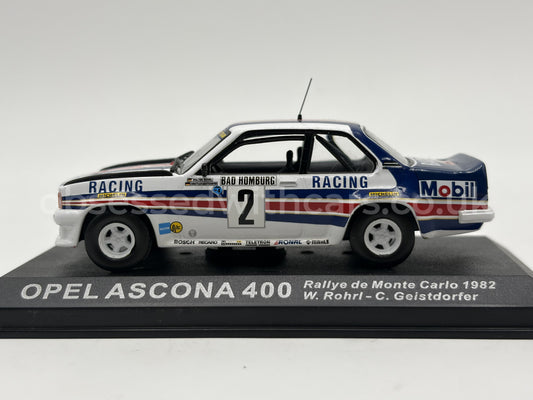 1/43 1982 Opel Ascona 400 - Monte Carlo Rally - Rohrl / Geistdorfer | Model Rally Car