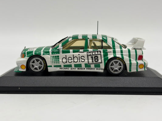 1/43 1991 Mercedes 190E Evo 2 - Fabien Giroix - DTM - Minichamps | Model Car