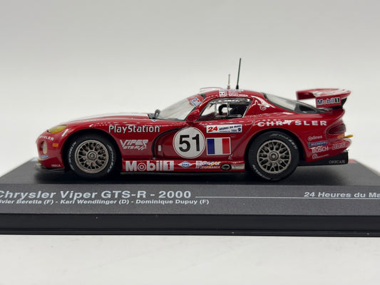 1/43 2000 Chrysler Viper GTS-R - Beretta / Wendlinger / Dupuy | Model Le Mans Car