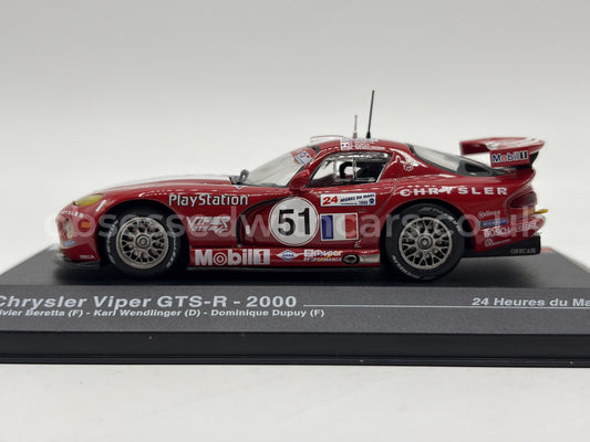 1/43 2000 Chrysler Viper GTS-R - Beretta / Wendlinger / Dupuy | Model Le Mans Car