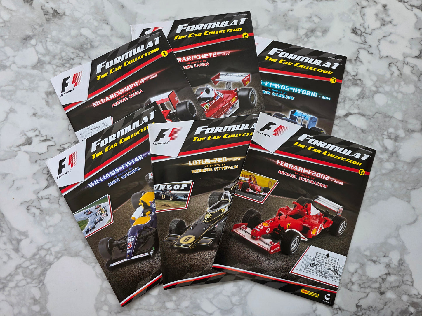 F1 Car Collection Magazines - Select Your Issue