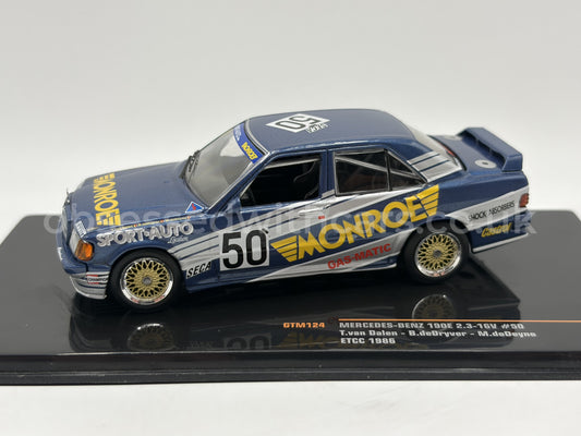 1/43 1986 Mercedes 190E 2.3-16 - ETCC - van Dalen / De Dryver / de Deyne | Model Car