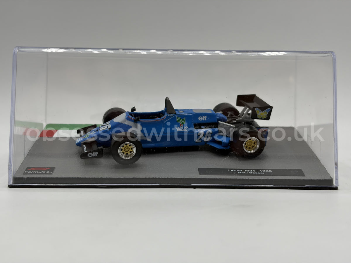 1/43 1983 Ligier JS21 - Raul Boesel | Model F1 Car