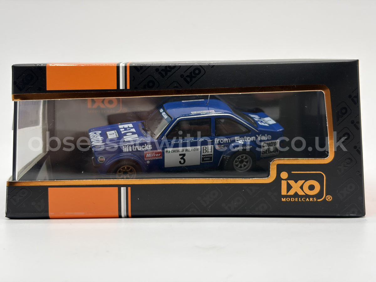 1/43 1980 Ford Escort MK2 RS1800 - Circuit of Ireland - Coleman / Neville | Model Rally Car