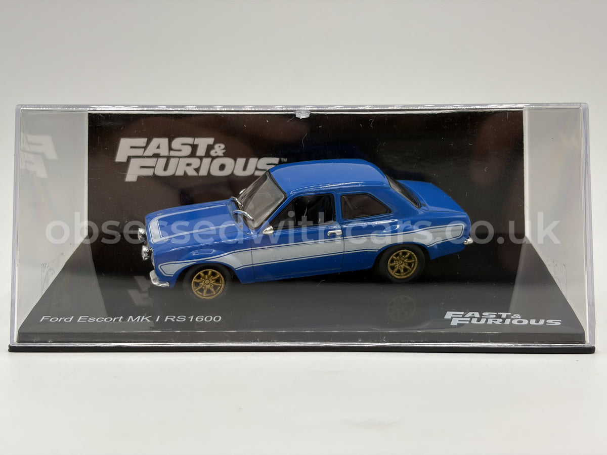1/43 1972 Ford Escort RS1600 Mk1 - Fast & Furious | Model Car