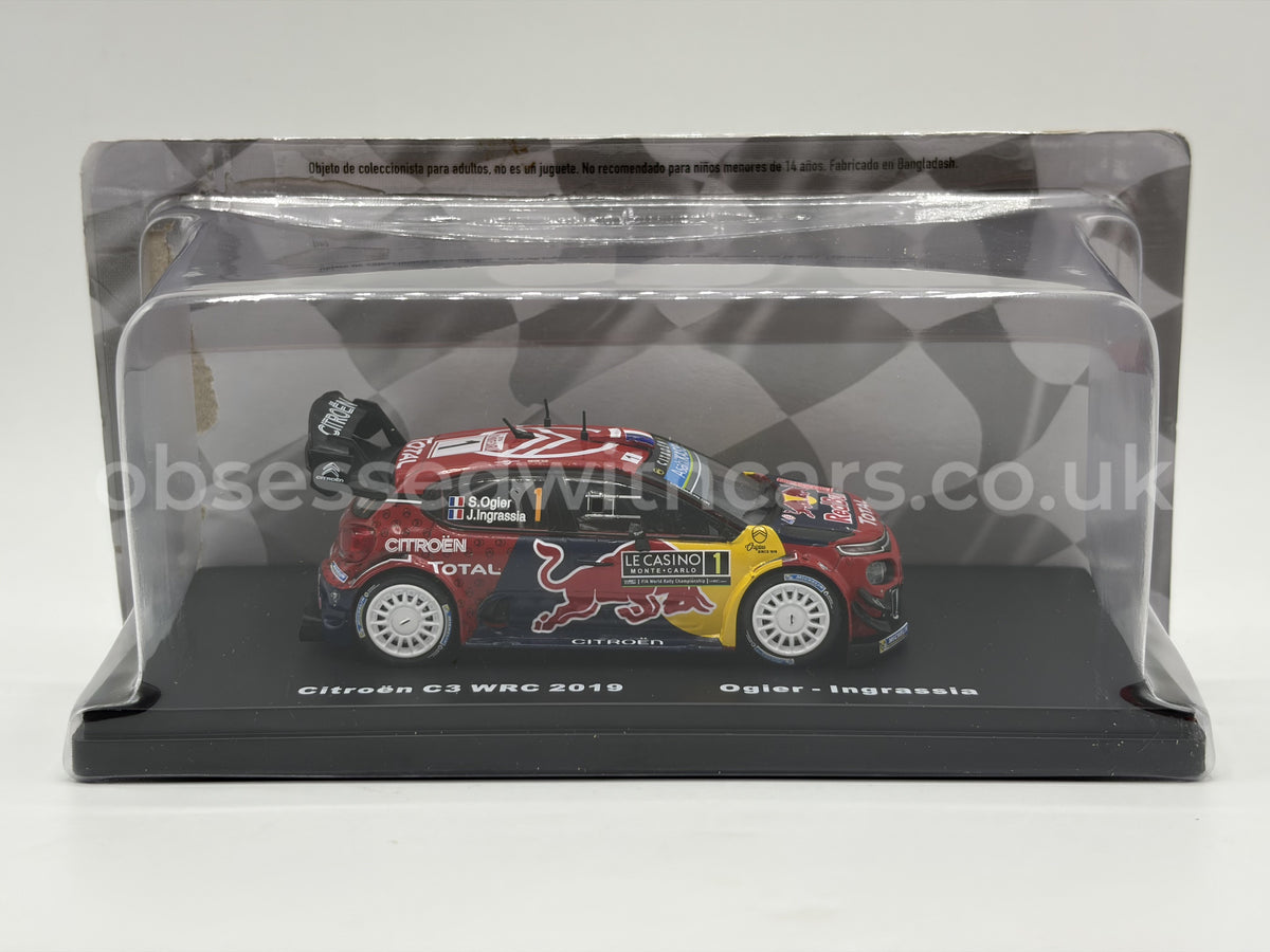 1/43 2019 Citroen C3 WRC - Rallye Monte Carlo - Ogier / Ingrassia | Model Rally Car