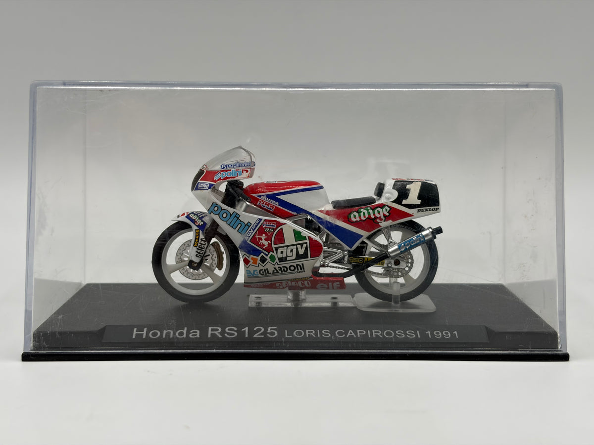 1/24 1991 Honda RS125 - Loris Capirossi | Champion Racing Bikes