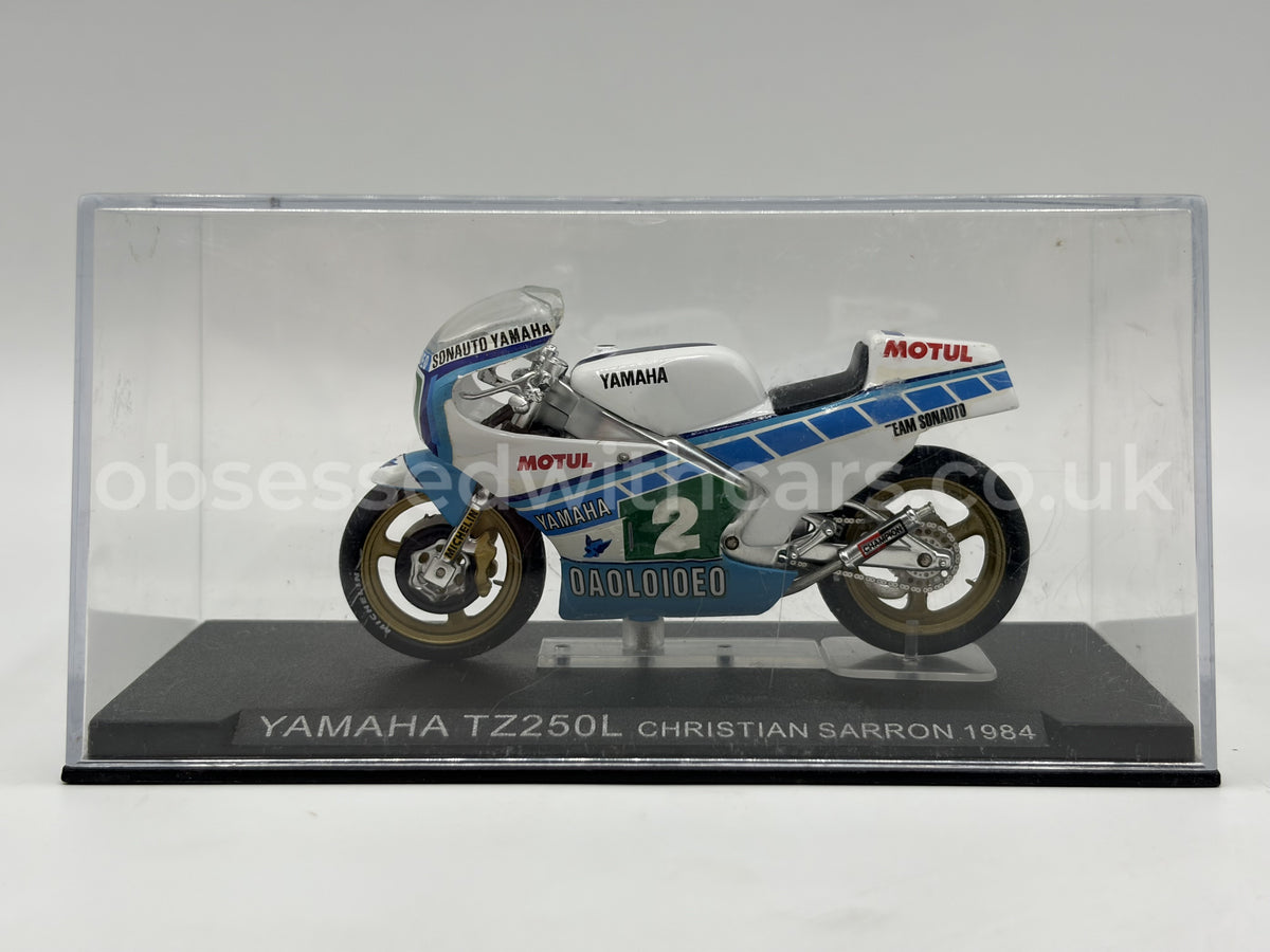 1/24 1984 Yamaha TZ250L - Christian Sarron | Champion Racing Bikes