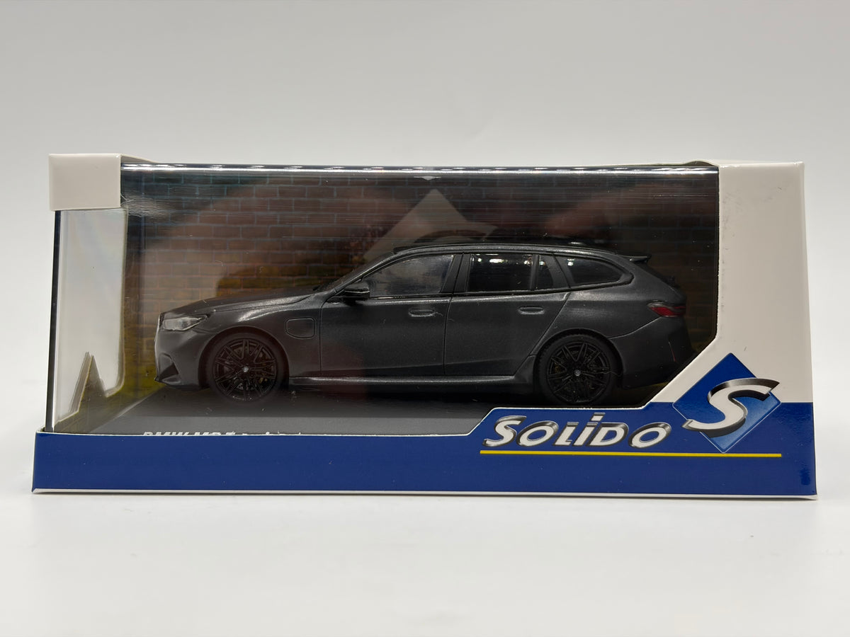 1/43 2024 BMW M5 Touring - Frozen Deep Grey - Solido | Model Car