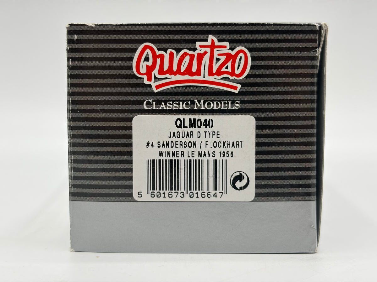 1/43 1956 Jaguar D-Type - Sanderson / Flockhart - Quartzo | Model Le Mans Car