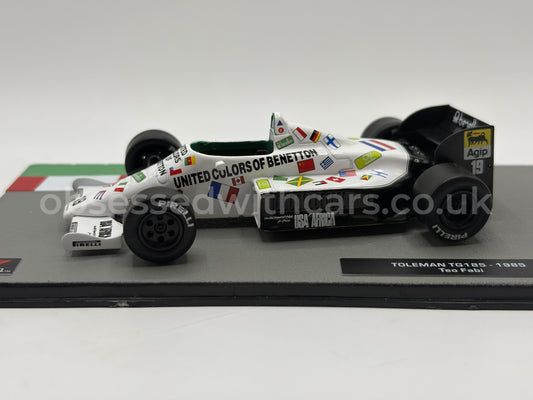 1/43 1985 Toleman TG185 - Teo Fabi | Model F1 Car