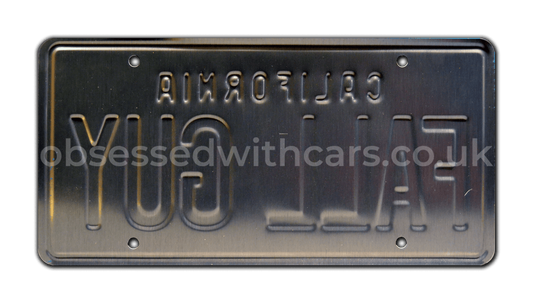 FALL GUY - Fall Guy - GMC Pickup | License Plate