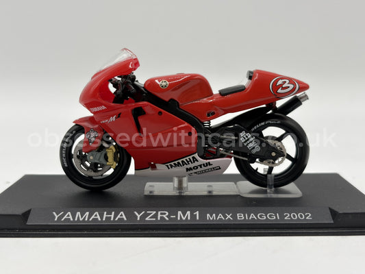 1/24 2002 Yamaha YZR-M1 - Max Biaggi | Champion Racing Bikes