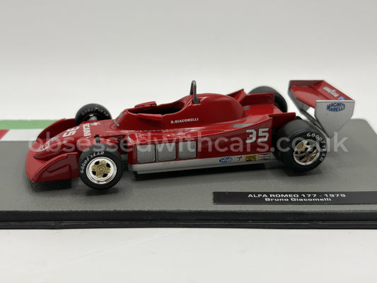 1/43 1979 Alfa Romeo 177 - Bruno Giacomelli | Model F1 Car