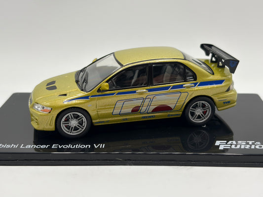 1/43 2001 Mitsubishi Lancer Evolution VII - Fast & Furious | Model Car
