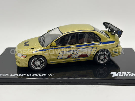1/43 2001 Mitsubishi Lancer Evolution VII - Fast & Furious | Model Car