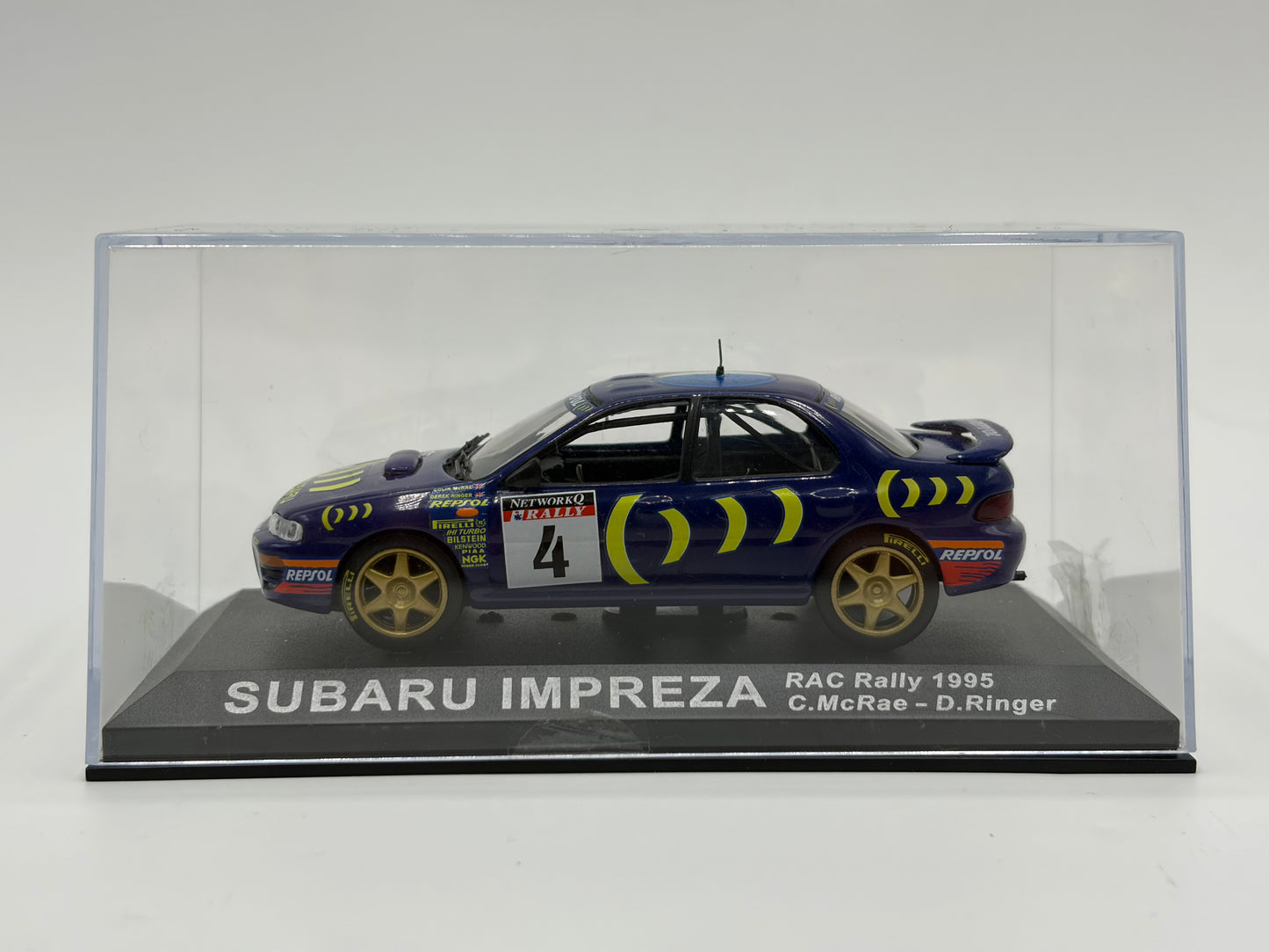 1/43 1995 Subaru Impreza - RAC Rally - McRae / Ringer | Model Rally Car
