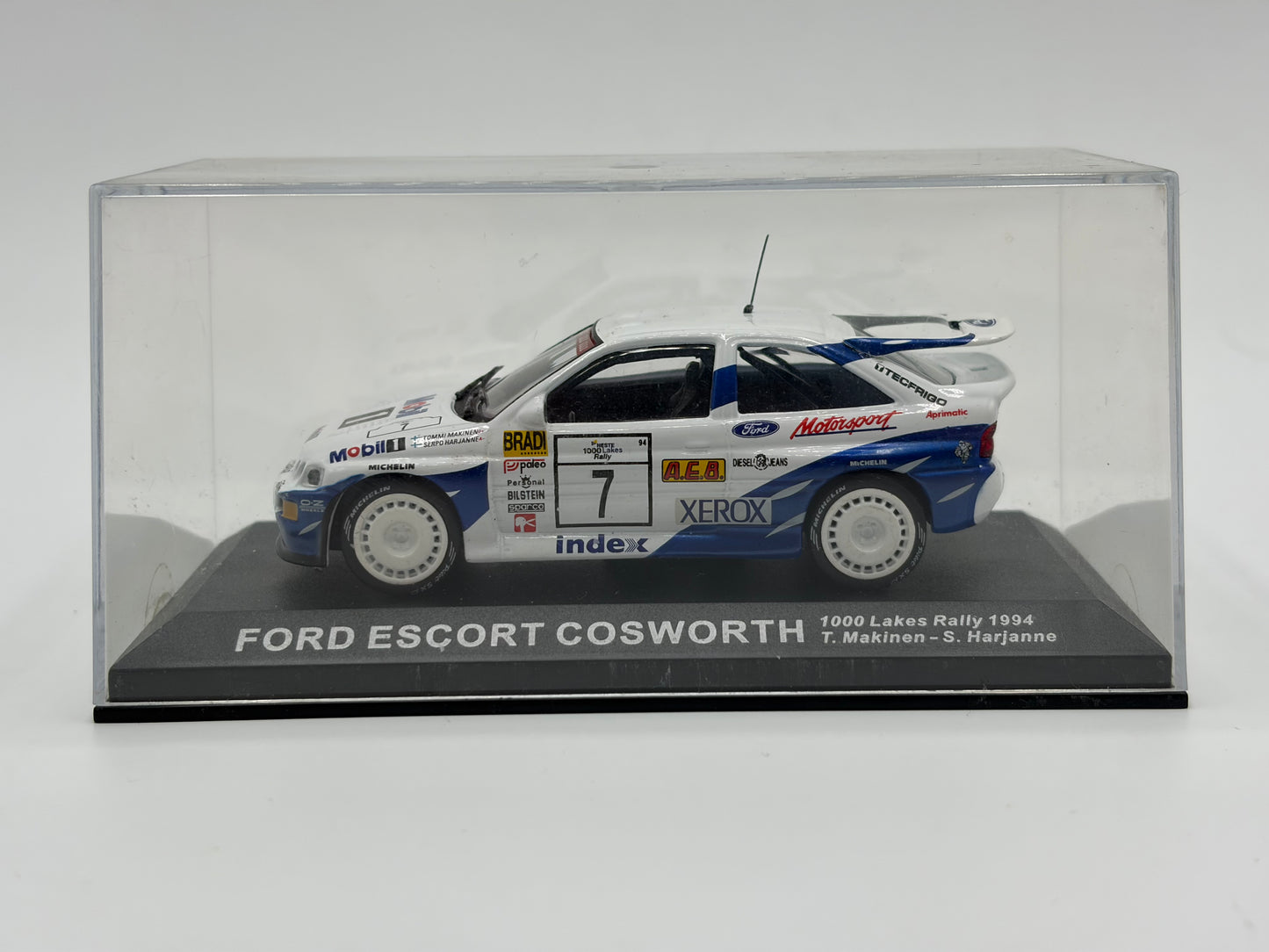 1/43 1994 Ford Escort Cosworth - 1000 Lakes Rally - Makinen / Harjanne | Model Rally Car
