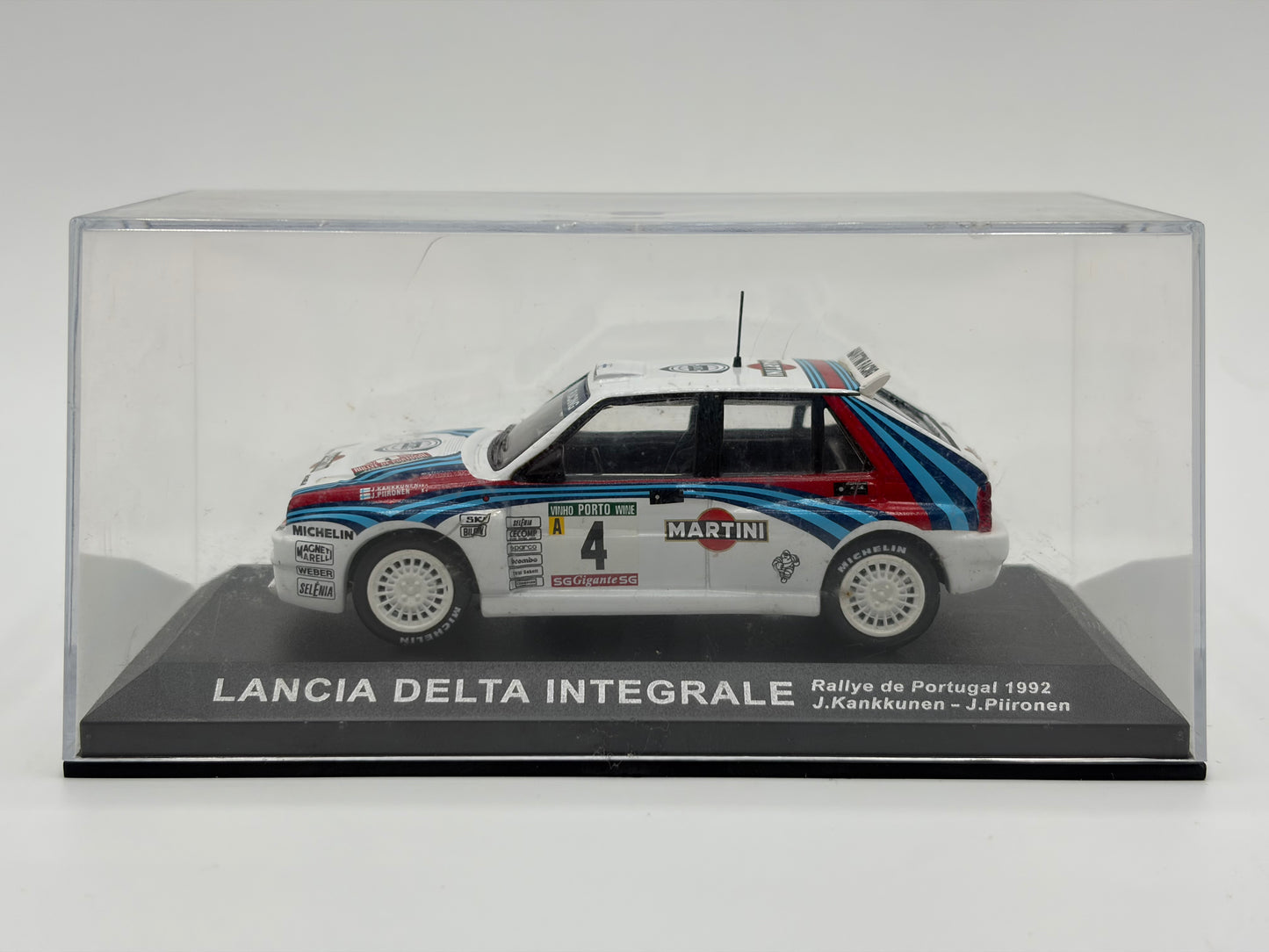 1/43 1992 Lancia Delta Integrale - Rallye de Portugal - Kankkunen / Piironen | Model Rally Car