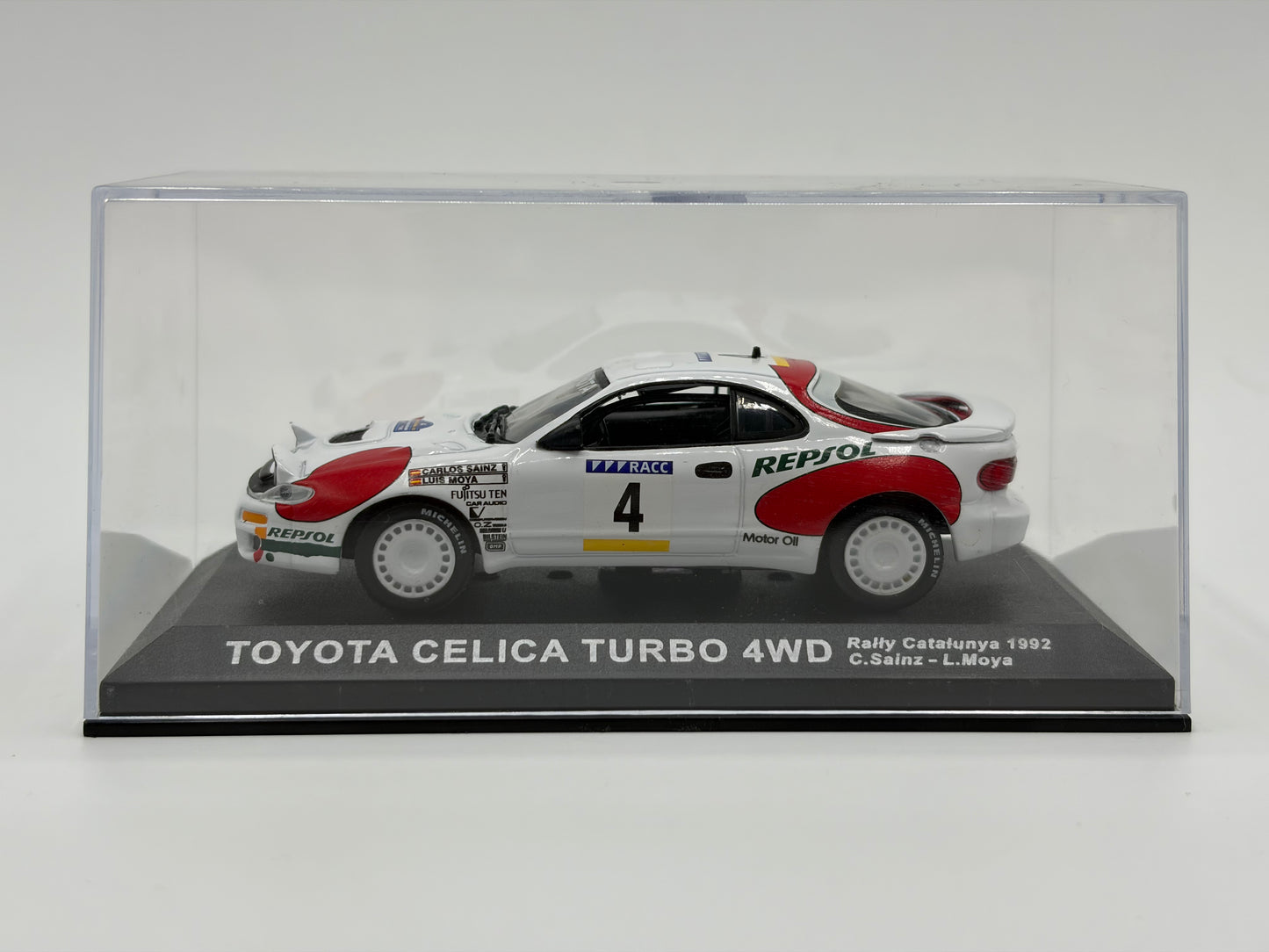 1/43 1992 Toyota Celica Turbo 4WD - Rally Catalunya - Sainz / Moya | Model Rally Car