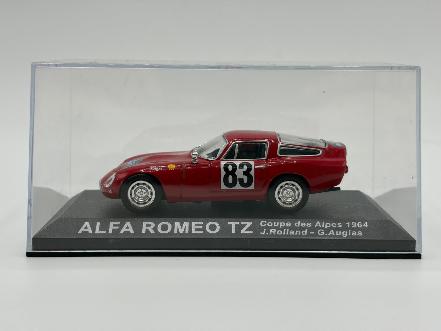 1/43 1964 Alfa Romeo TZ - Coupe des Alpes - Rolland / Augias | Model Rally Car