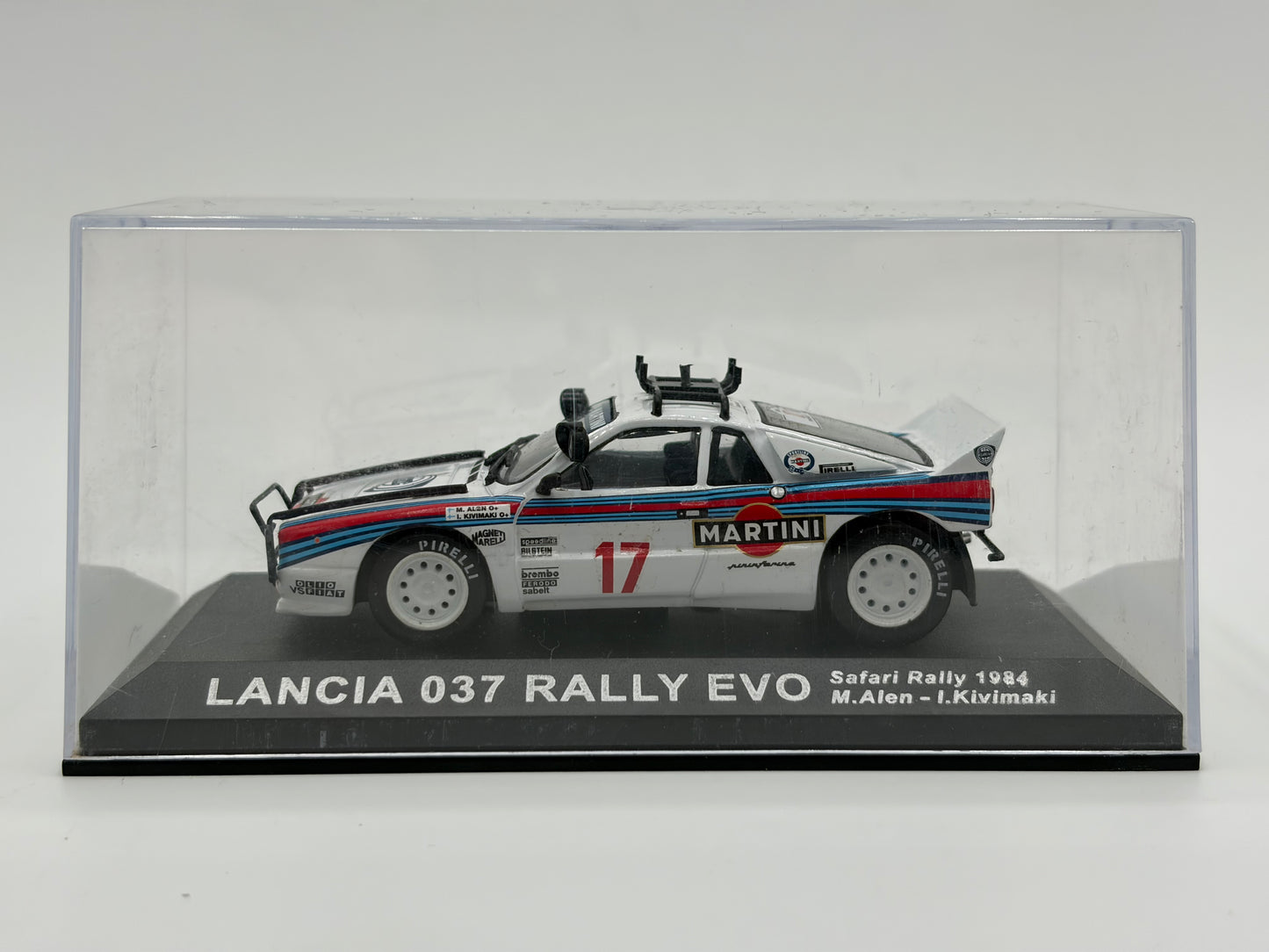 1/43 1984 Lancia 037 Rally Evo - Safari Rally - Alen / Kivimaki | Model Rally Car