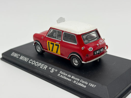 1/43 1967 BMC Mini Cooper S - Monte Carlo Rally - Aaltonen / Liddon | Model Rally Car