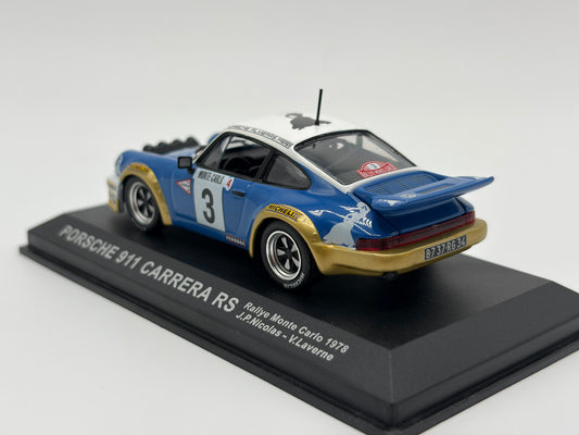 1/43 1978 Porsche 911 Carrera RS - Monte Carlo Rally - Nicolas / Laverne | Model Rally Car
