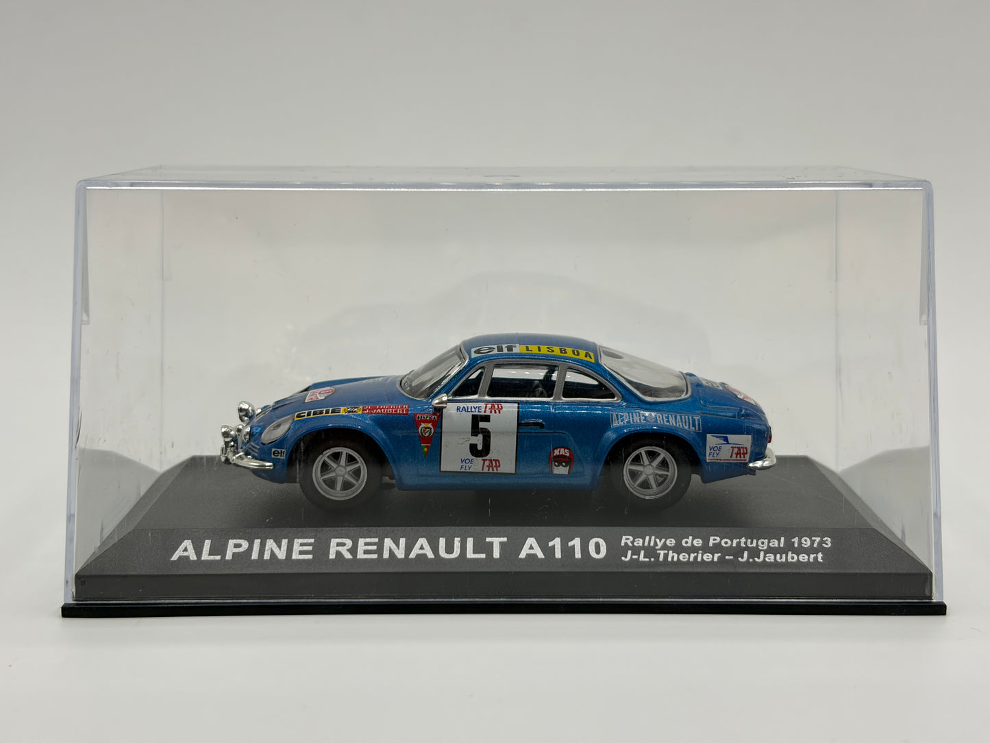 1/43 1973 Alpine Renault A110 - Rallye de Portugal - Therier / Jaubert | Model Rally Car
