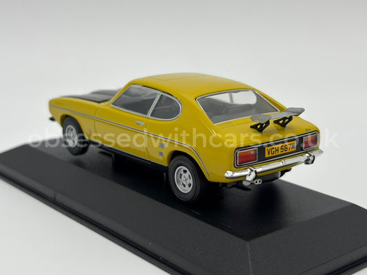 1/43 1974 Ford Capri 3.0 GXL - Richard Hammond / Grand Tour - Corgi Vanguards | Model Car