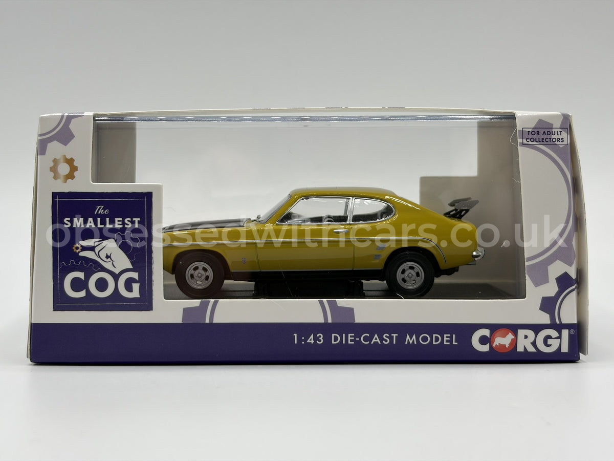 1/43 1974 Ford Capri 3.0 GXL - Richard Hammond / Grand Tour - Corgi Vanguards | Model Car