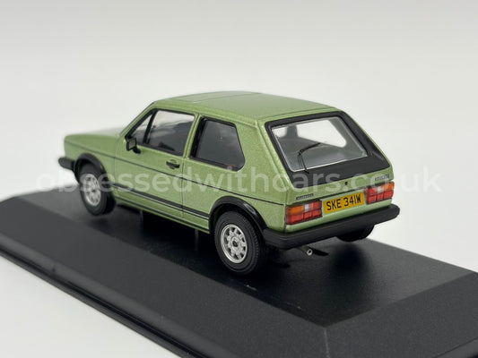 1/43 1981 Volkswagen Golf GTI - Inari Silver | Corgi Vanguards | Model Car